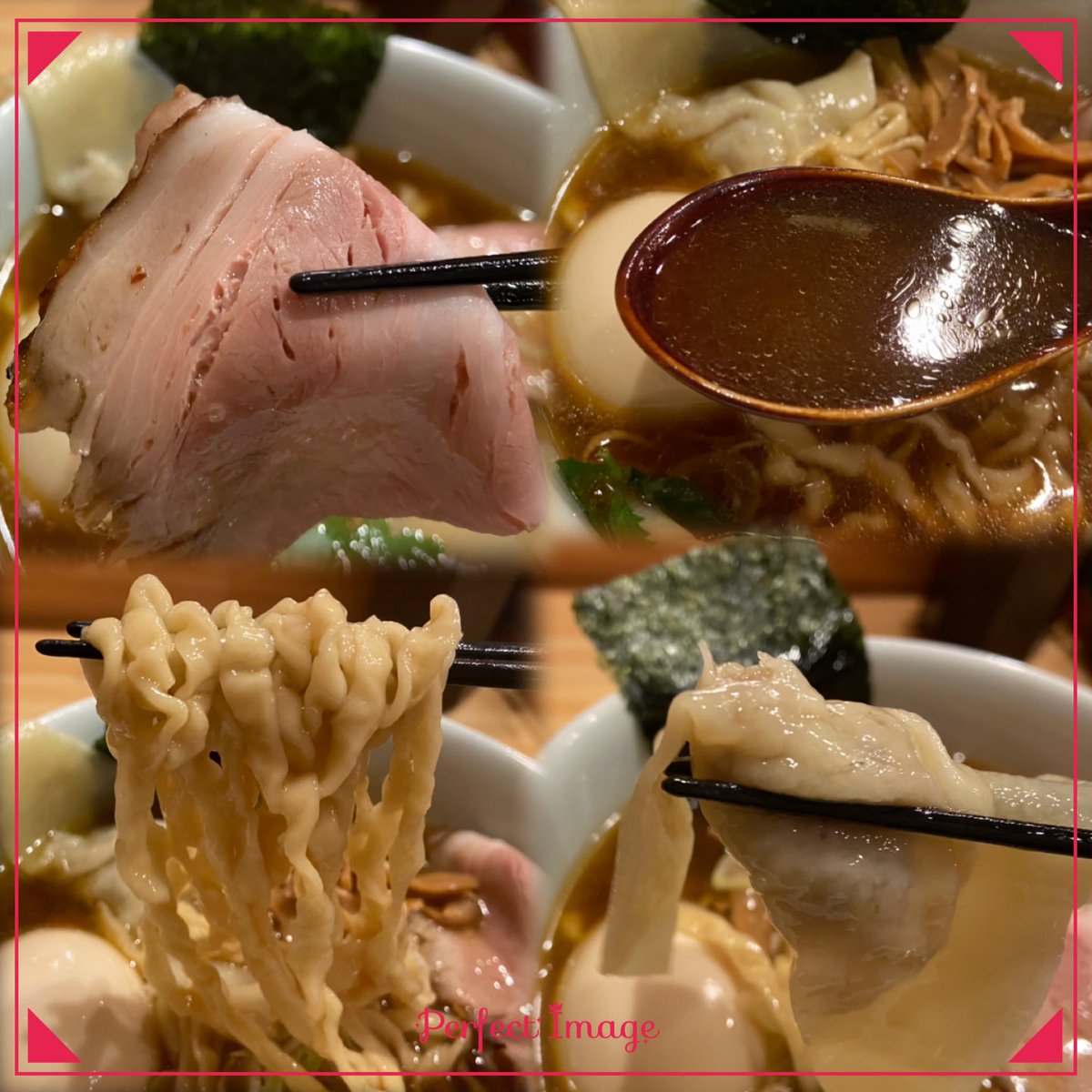 nabonayo2's tweet photo. ラーメン探訪『自家製麺 ロビンソン』虎ノ門
特製中華そば(平打ち手揉み麺)

先週のリベンジで初訪🔰
鶏に節が強目に効いた出汁､キレのあるカエシとのバランス良し🤣👌黒七味の味変が絶妙⚡️👍レアロース叉焼に肉雲呑の出来が秀逸💯💯💯手揉み麺の絡みは完璧🈵🌈再訪確定の逸杯､ご馳走様でした🍜🙏🙇‍♀️ https://t.co/3s8evuDng2