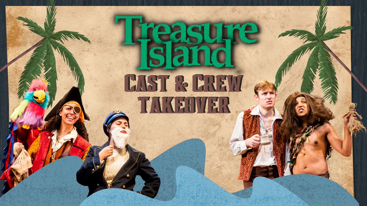GreenwichTheatr's tweet photo. We'll be doing a Cast &amp; Crew takeover on our Instagram stories later today! 

Send us your burning questions about Treasure Island or backstage life🦜

🤳https://t.co/hLnFtzjycr

#casttakeover #backstage #bts #actorslife #theatre #TreasureIsland https://t.co/xAU7BJVdG6