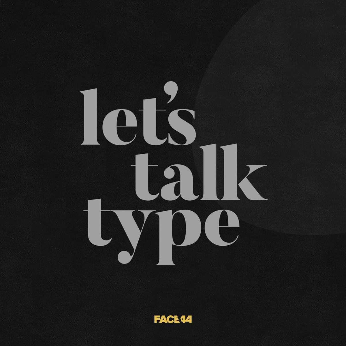 Face44_Official's tweet photo. You often reflect on the power of written words, but rarely do you consider a designer's role to match the tone of a word or sentence.

#face44 #designagency #digitaldesign #designsupport #design #graphicdesign #digital #designer #typography #typefacedesign #type #designspiration https://t.co/dMa05Hdmg7