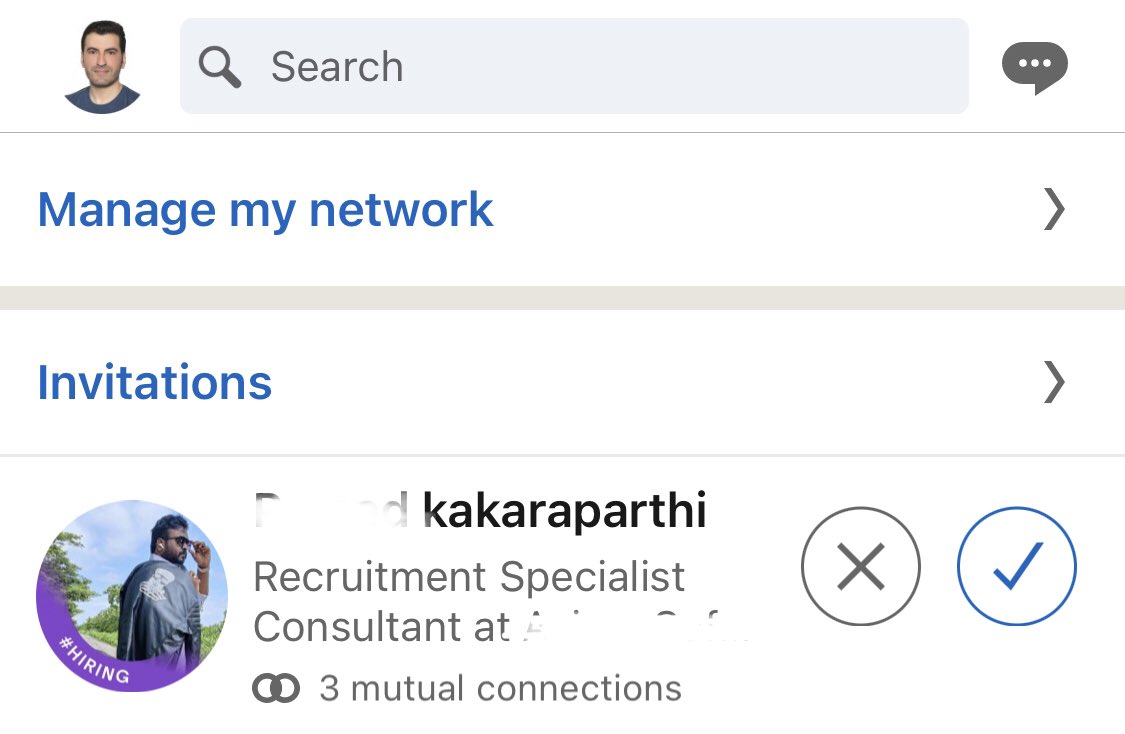 şöyle bir hr bağlantı isteği yolladı. çok eğlenceli biri olduğuna inancım tam