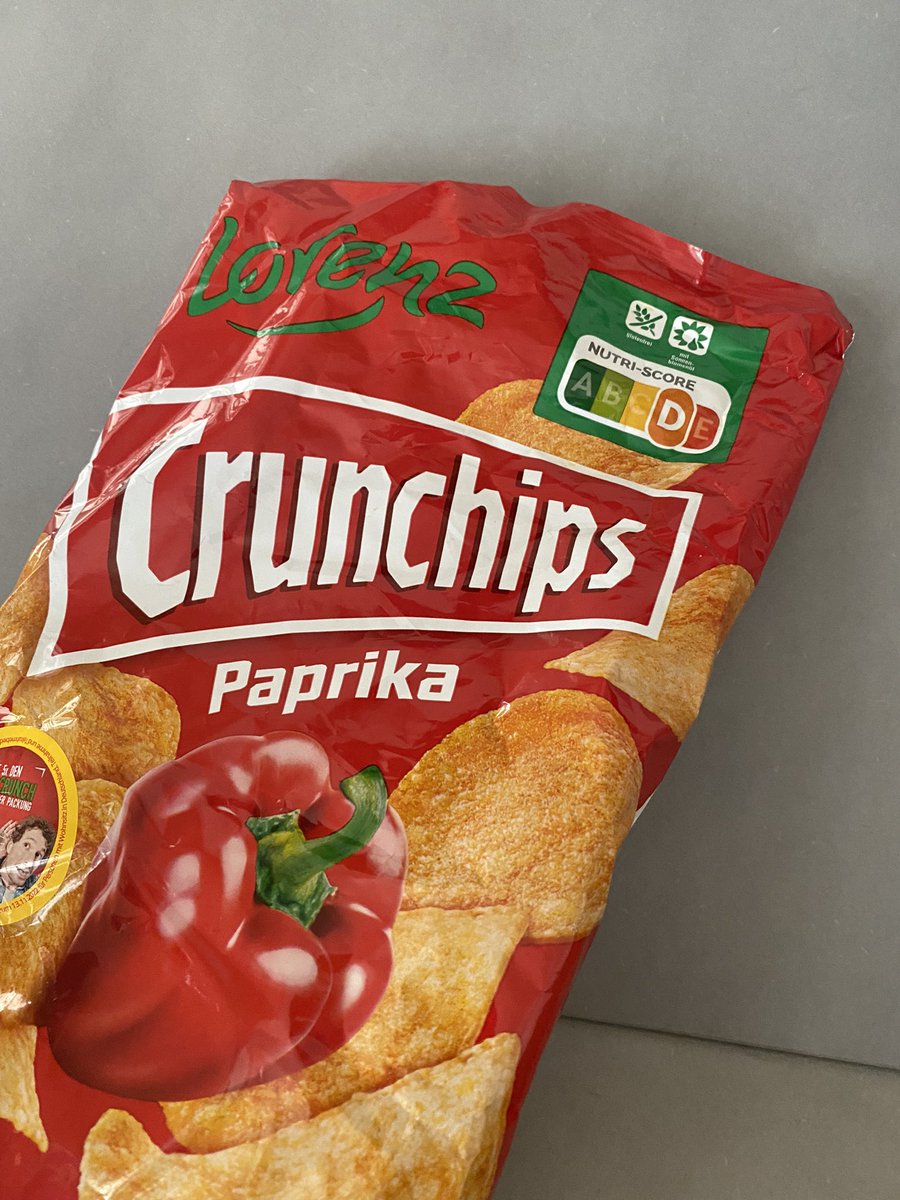 A nutrician score D has not stopped me buying or eating these crisps because I know they’re not a healthy option. But would an environmental impact score in this same vein effect what you choose to purchase? #sustainable #ConsciousPlanet #eco #impactbrands