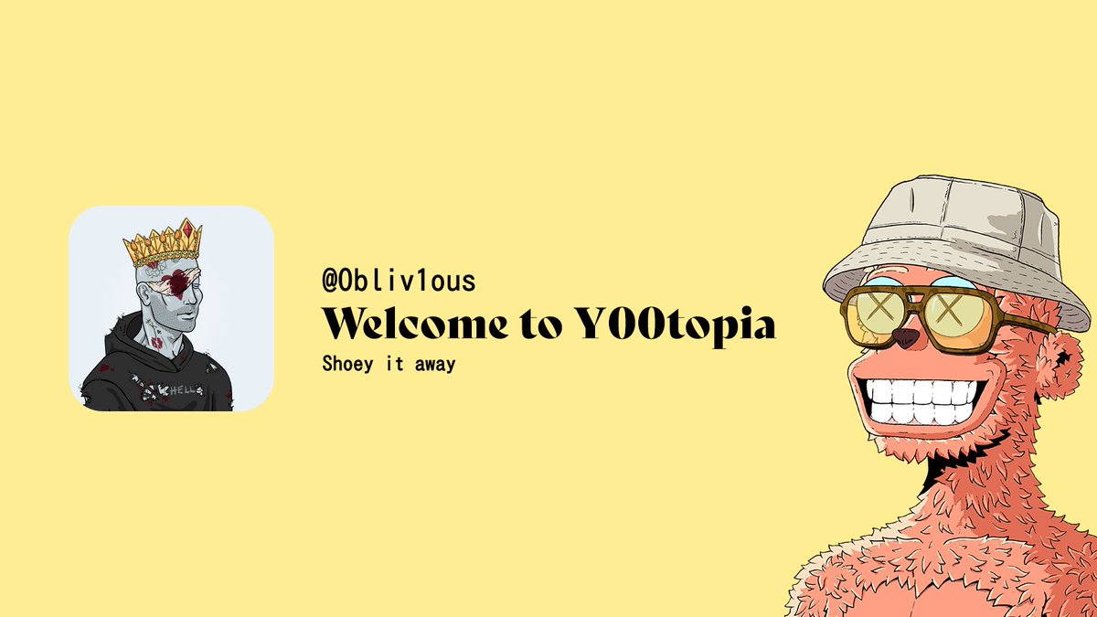 DeY00tList's tweet photo. Hello @Obliv1ous,

Your @y00tsNFT WL has been been approved! https://t.co/eggUxHHR6M