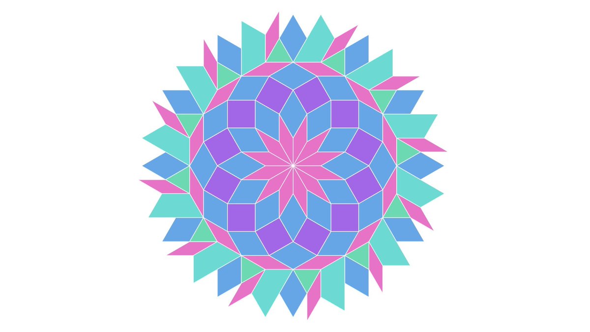 MrJohnRowe's tweet photo. I always make my patterns from the outside in 🤷‍♂️ #patternlunch

#polypad @desmosclassroom @MathigonOrg #iteachmath #mtbos https://t.co/ZCg6m0ZIu0