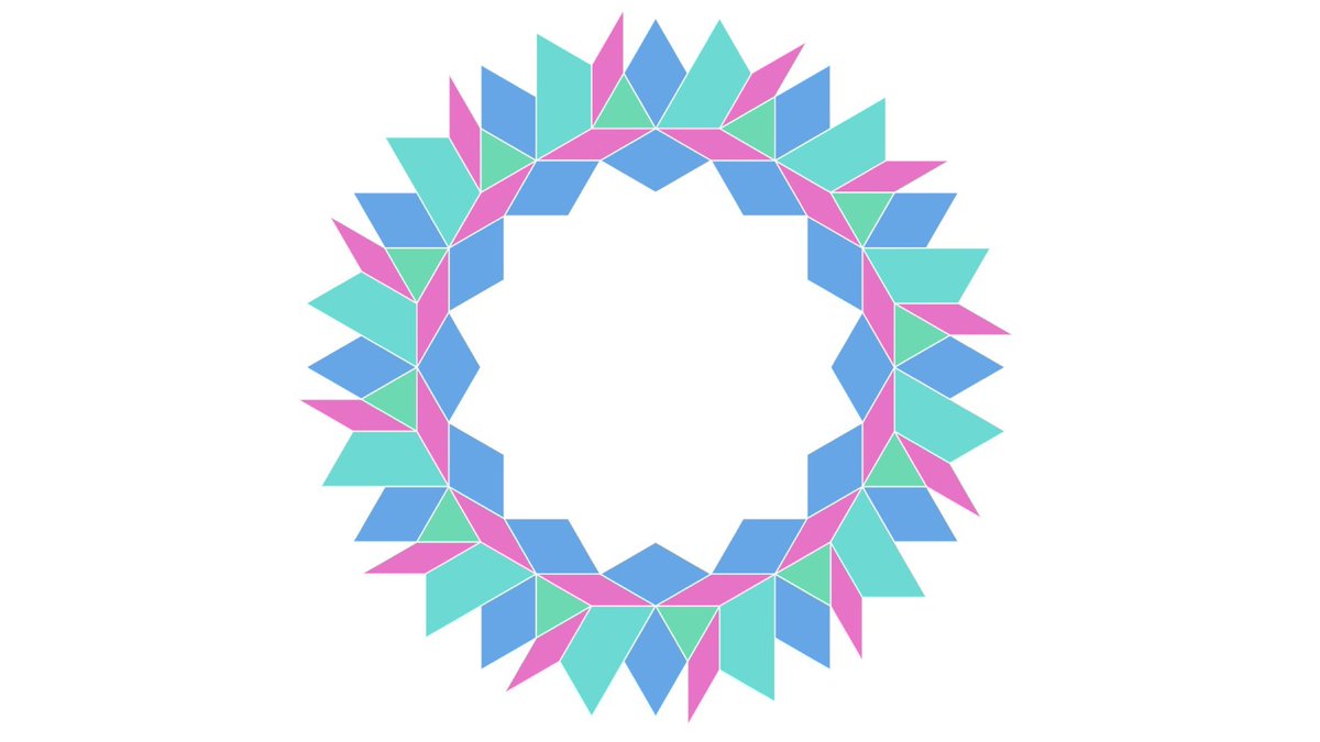 MrJohnRowe's tweet photo. I always make my patterns from the outside in 🤷‍♂️ #patternlunch

#polypad @desmosclassroom @MathigonOrg #iteachmath #mtbos https://t.co/ZCg6m0ZIu0