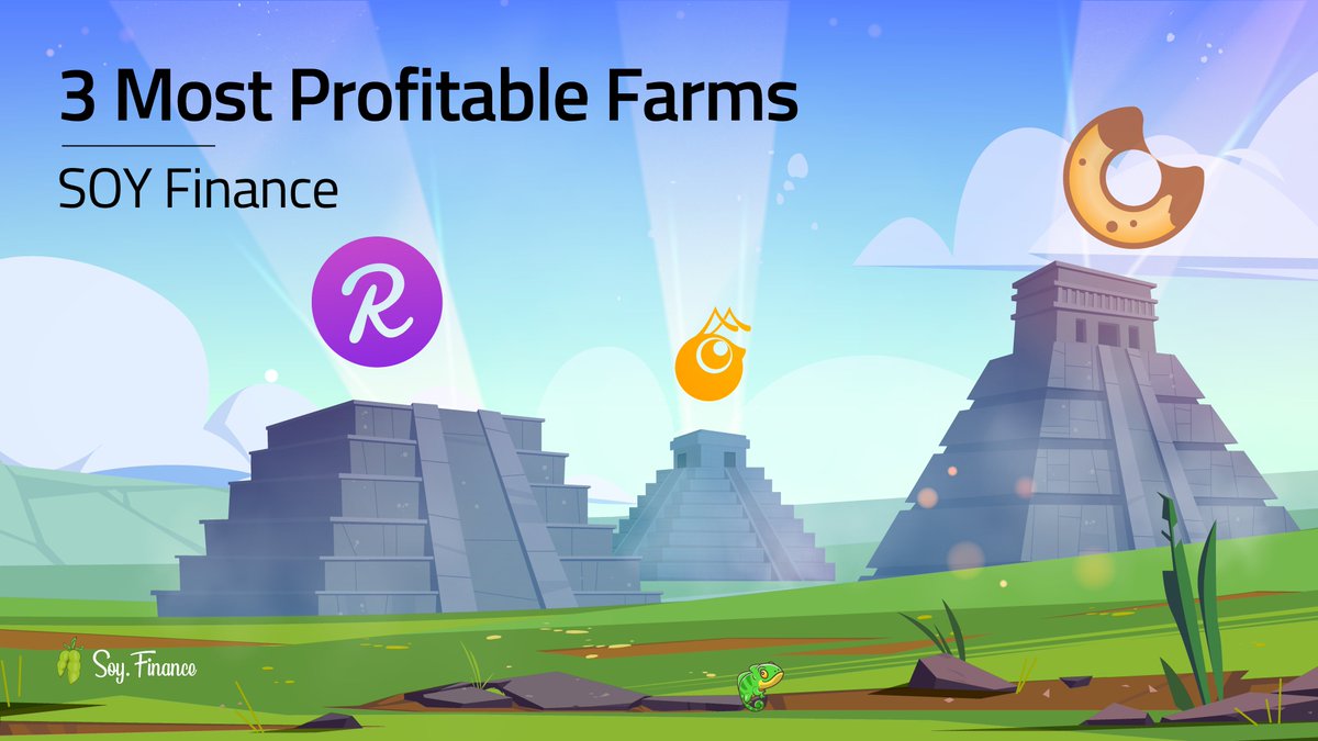 TheRealSloFi's tweet photo. 3 most profitable farms today on #CallistoNetwork blockchain🚀

🥇$SOY-$BAKE 127% APR
🥈$SOY-$REEF 112% APR
🥉$SOY-$ANTEX 108% APR

ℹ️ #Yieldfarming's APR is indicative and may vary

🌱 Trade&amp;Farm on: https://t.co/XArqzUUy9q

🦥 Join our #DeFi Community:
https://t.co/IZxAfHpGSQ https://t.co/DaTSRsr3sn
