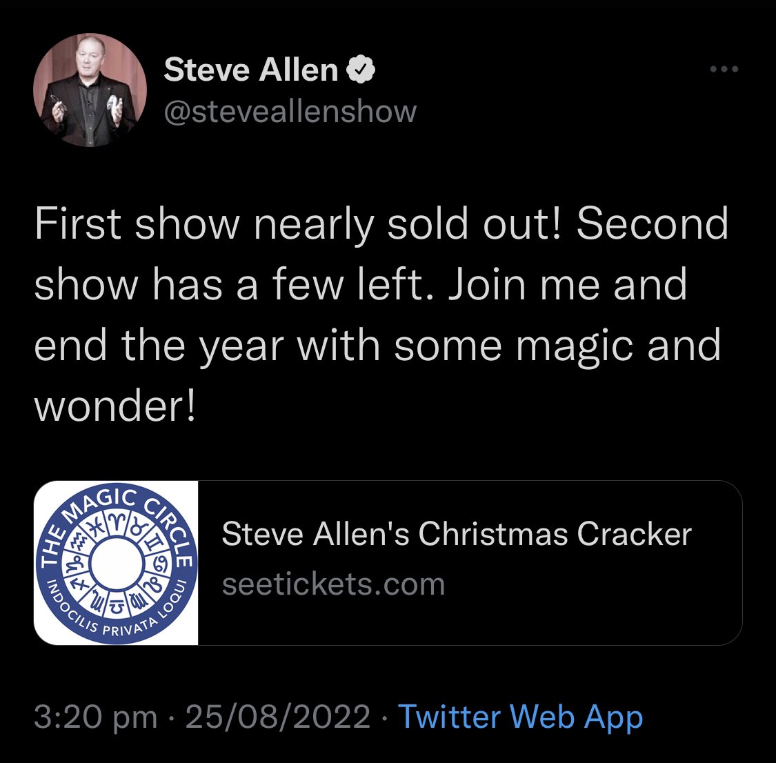 AllanStevens10's tweet photo. The only wonder is why they gave ya another fookin show. https://t.co/jAmRwnSKJg