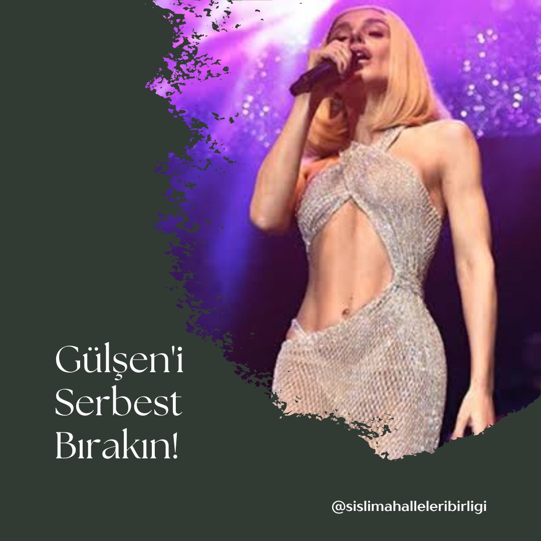 smbsisli's tweet photo. Tarafsızlığını yitirmiş yargının beğenmediği bir ifade yüzünden hukuku sopa yapmasını kabul etmiyoruz. Gülşen'in aylar önce yaptığı bir konuşmayı özel bir operasyonla piyasaya sürüp hedef gösteren elin hedefi laik yaşam tarzı ve ifade özgürlüğüdür. https://t.co/rgJrSYGqXI