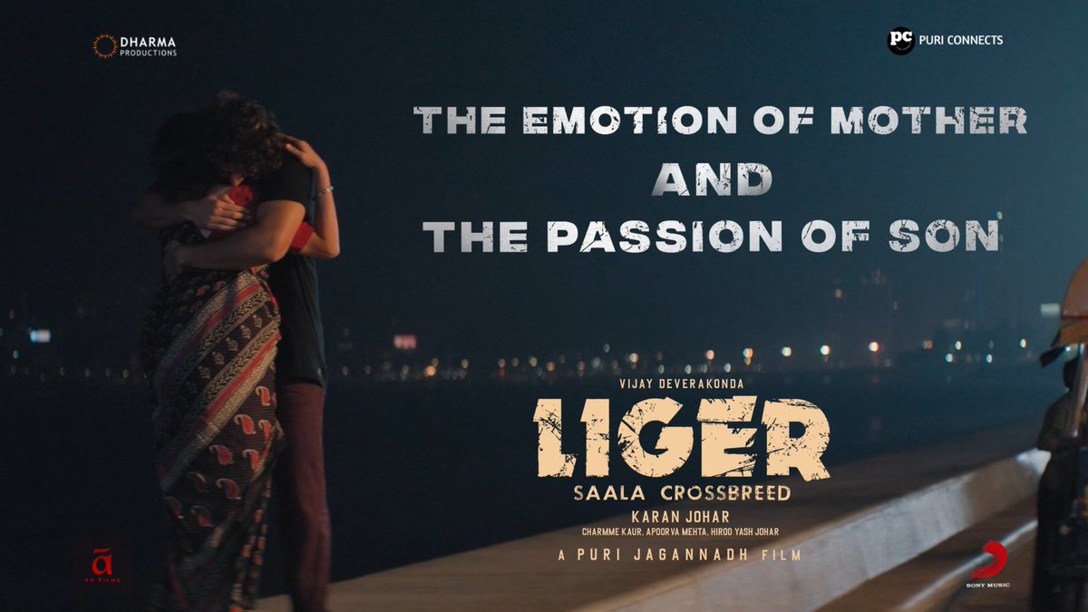 thekarthikreddy's tweet photo. The Emotion of Mother 
And  The Passion of Son 🔥
#Liger
#LigerMassHit https://t.co/UQXmQmBJcM
