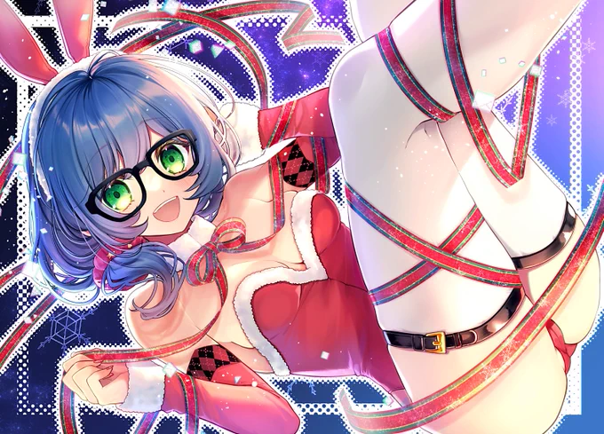サンタ六花#バニドリ 