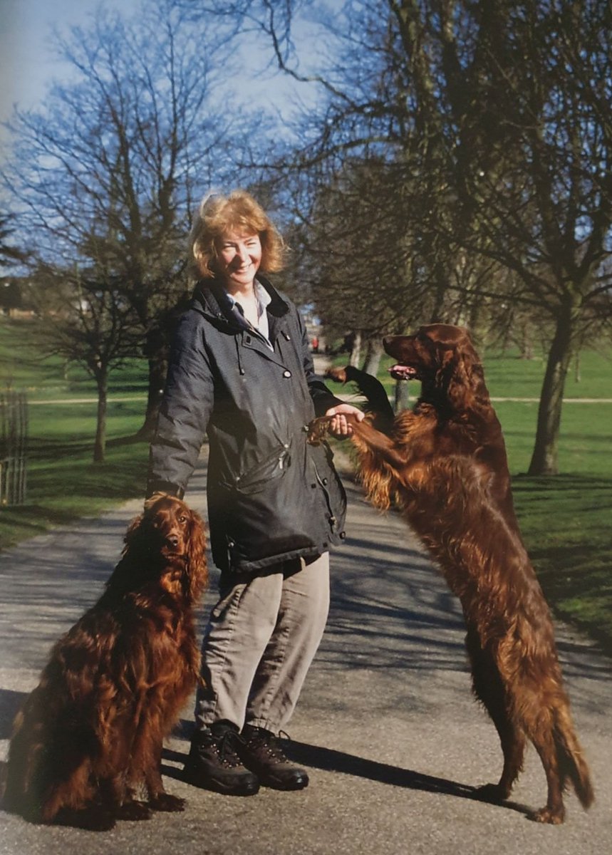 #InternationalDogDay Me and two of my girls, from a few years ago. ❤🐕❤🐕❤