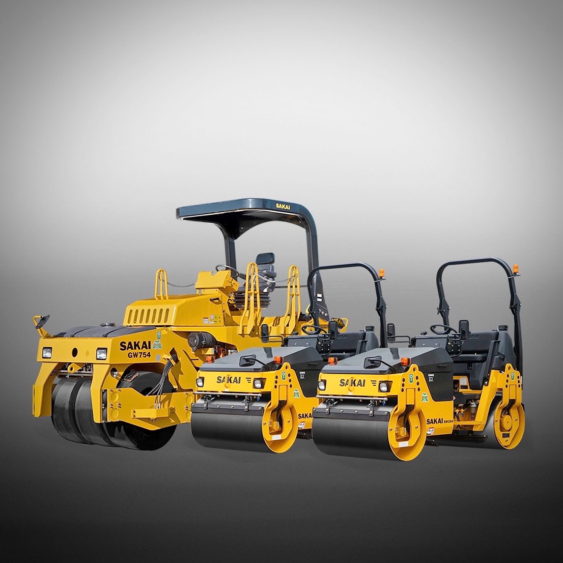 GW754, TW354, SW354W #asphaltpaving rollers in stock w/ industry leading 3yr 3,000 hr warranty. Why #Sakai? Japanese reliability, quality, &amp; dependability that comes from simplicity: thicker frames, thicker drums, real switches &amp; knobs. Specs &amp; how to buy: bit.ly/1sakai