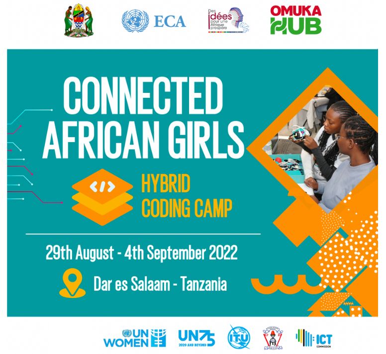 The 6th Connected African Girls Coding camp brings together 100+ girls from Tanzania 🇹🇿, and thousands of virtual participants for a week-long #ICT skills development training to bridge the #digital #gender divide &amp; advance ICT skills. 

Register now! us06web.zoom.us/webinar/regist…