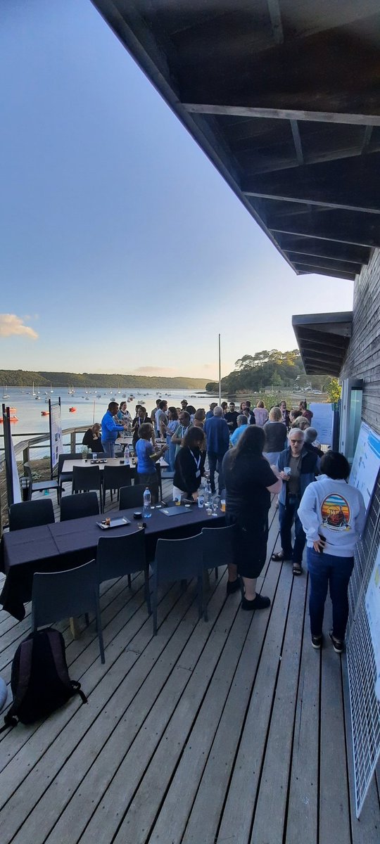 MKreuzburg's tweet photo. Great pleasure to join the 6th #NereisPark conference for a talk about our mesocosm experiment but especially to get inspired and amazed at multiple scales.

#Bioturbation #bioirrigation #traits #functionalgroups #ecosystemfunctioning @IUEM_Brest @CNRS @coastal_co2 @UAntwerpen https://t.co/jeQm9budrR
