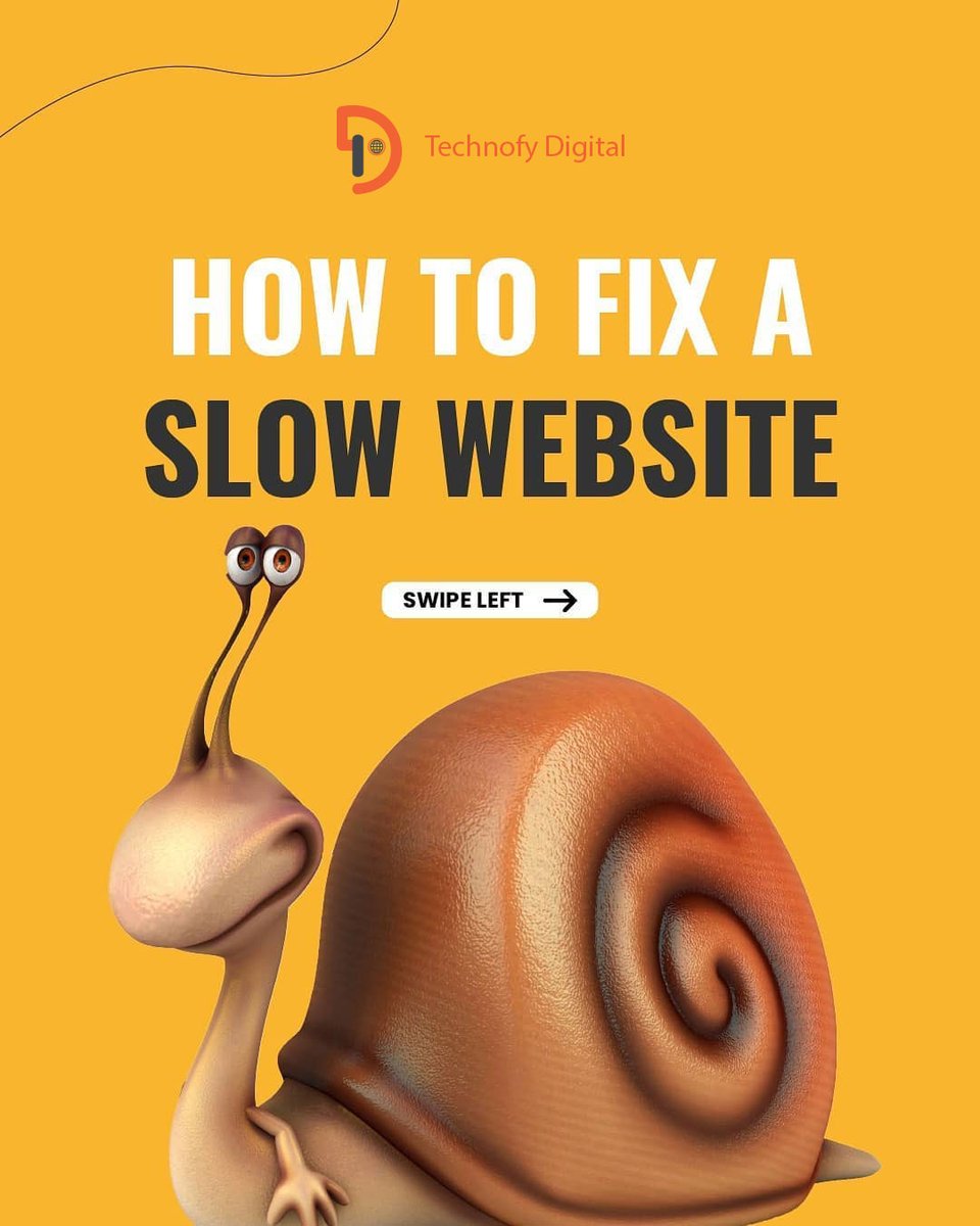 TechnofyDigital's tweet photo. How To Fix A Slow Website? 

Here are the best tips to fix your slow website. Speed up your website easily. 

#TechnofyDigital #FixSlowWebsite #SlowWebsite #Website #WebsiteIssue #SlowWebsiteIssue #WordPress #WebsiteDevelopment #WebsiteDevelopmentIssue #WebsiteBuilder https://t.co/KQQmBZbiaL