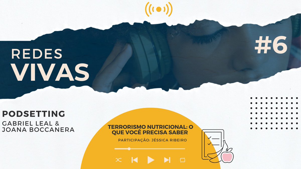 redesvivasbr's tweet photo. O Ep desta semana já está no ar! Vamos falar sobre terrorismo nutricional? Vem! #Podsetting #redesvivas

Você pode acessar por aqui: https://t.co/VMvejTYxcA https://t.co/VgYZvTvYn1