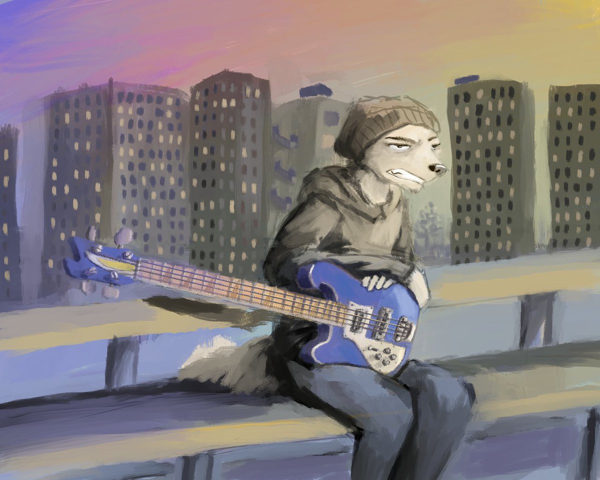 Hopefully the next thing I draw won't involve guitars.