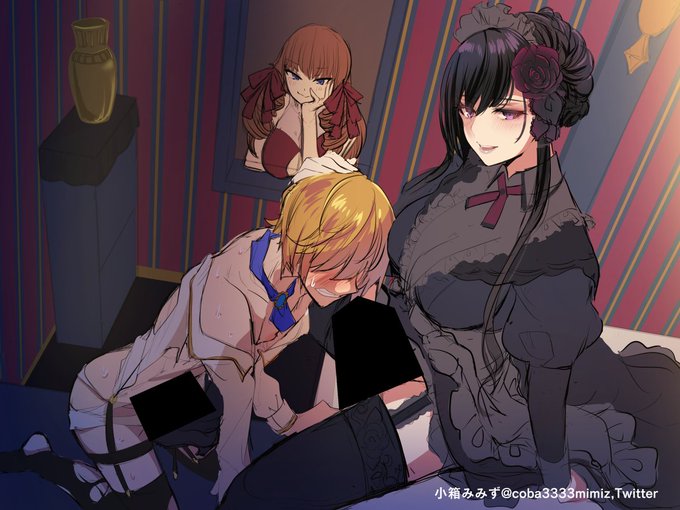 【ふたなり×主従逆転】別案ラフ1/3
音声作品へご提供したイラストの別案3枚中の1枚(勢いあまってカラーで描いてしまったので。こちらでご供養です)残り2枚も後日公開します。
黒塗りなし高画質pixiv:https://t.co/PAEpmlzzRB
リプに音声作品詳細あります↓ 