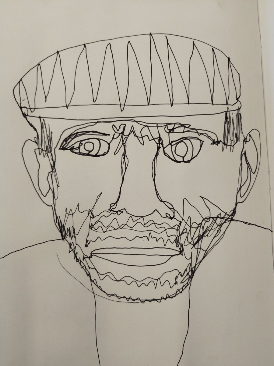 mgs_artdep's tweet photo. S2 quick 10 minute task. Continuous line drawing. Great job 2P1 👍 #fun #lotsoflaughter #beingexpressive https://t.co/FHOyhIYPSo