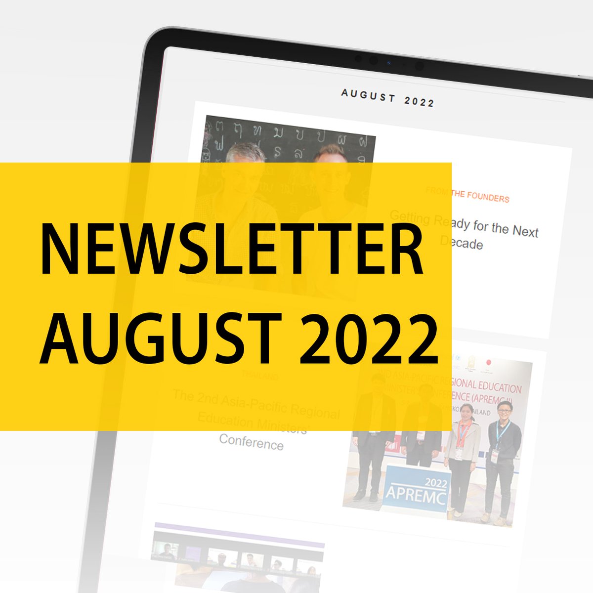 Child_s_Dream's tweet photo. 📫Our August 2022 newsletter is hot off the press! 
✔️English: https://t.co/0QpzOeRXNu
✔️ German: https://t.co/DaAVV8UFpy
Let's stay in touch! Sign up on our website https://t.co/nFNHBtlQuJ https://t.co/Z5Jl8Jtx1y