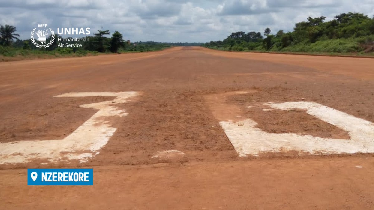 Philippe Martou (@martouphilippe) on Twitter photo Today, <a href="/WFP_UNHAS/">UN Humanitarian Air Service</a> Guinea resumes its flights to #Nzerekore after the end of the airfield rehabilitation works. Humanitarian workers rely on aviation ✈ to reach this destination located in the Guinée forestière region of south-eastern #Guinea 🇬🇳 Today, <a href="/WFP_UNHAS/">UN Humanitarian Air Service</a> Guinea resumes its flights to #Nzerekore after the end of the airfield rehabilitation works. Humanitarian workers rely on aviation ✈ to reach this destination located in the Guinée forestière region of south-eastern #Guinea 🇬🇳