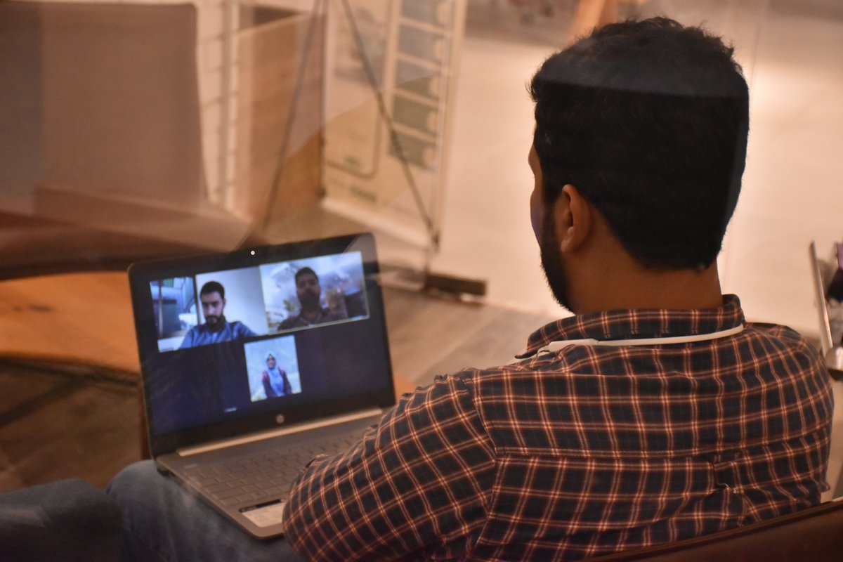 NIC_Karachi's tweet photo. We were joined by Taqi Hyder (Investment Analyst, Accelerate Prosperity) for a 1-on-1 session with a select number of startups. Taqi mentored the participating founders on preparing finances for fundraising.
#SayHelloToNICK #StartSomething https://t.co/gOUu1q8mk7