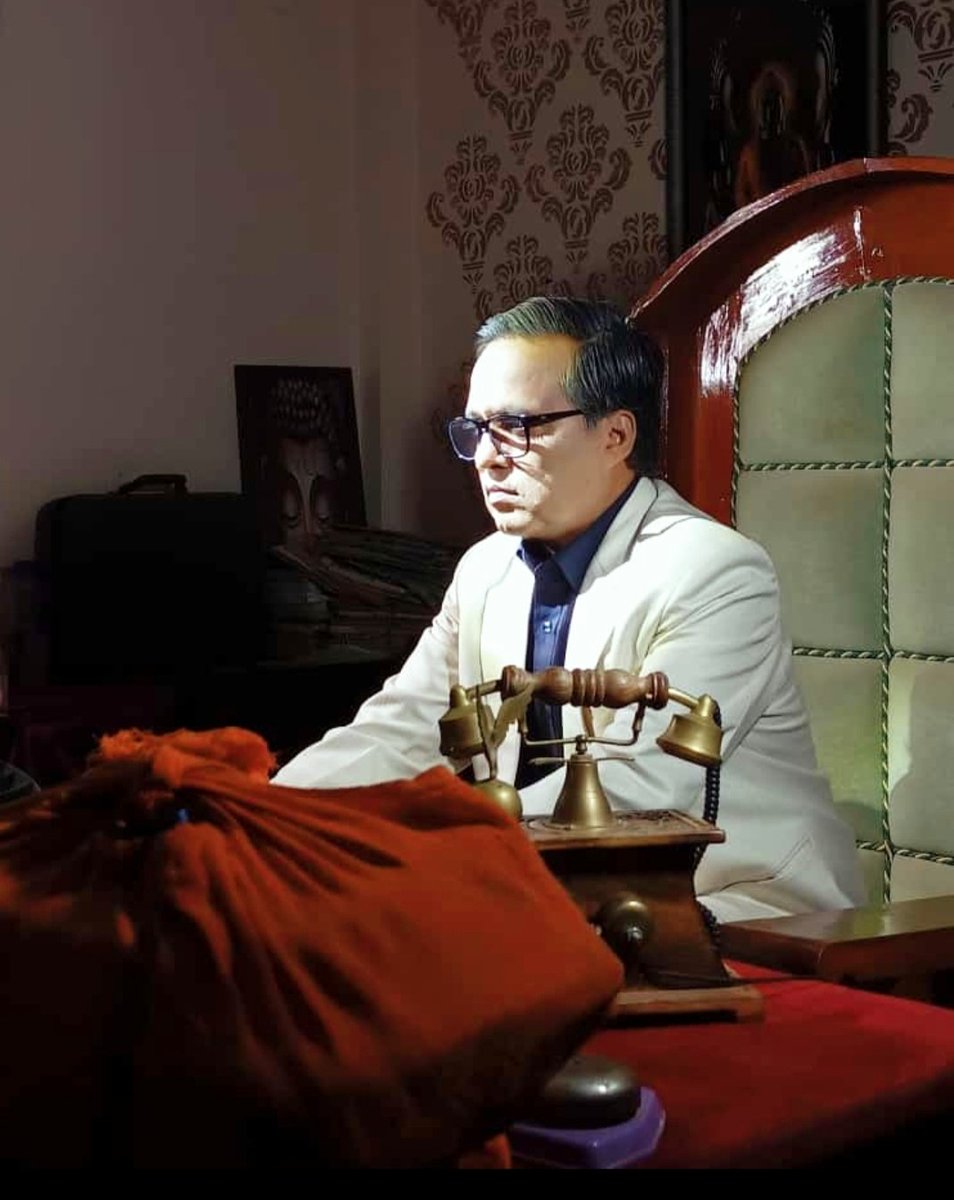 ArjunSinghFilms's tweet photo. It is very easy to destroy, very difficult to make.

गुरु जी के साथ काम कर के, हर बार कुछ नया सीखने को मिलता है,

Dr. Baba Saheb Ambedkar के किरदार में गुरुजी @Dr_Mr_Adarsh

filming "Hindu Code Bill"
Thanks Team https://t.co/jbOPkq2JDZ