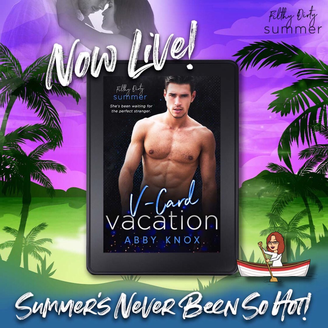 booksnobsue's tweet photo. #NewRelease #VcardVacation by #AbbyKnox @authorabbyknox ❤️
#FilthyDirtySummer
Amazon Universal #ad
https://t.co/X7qxLZdZbV
Review
https://t.co/cRDBk0ROjF
#SafeRead #BookSnobApproved #CuteAndQuirky #InstaEverything #MyHappyPlace #LoveSouvenirs #AdorableEpilogue #HEA https://t.co/iflqJbgXuk