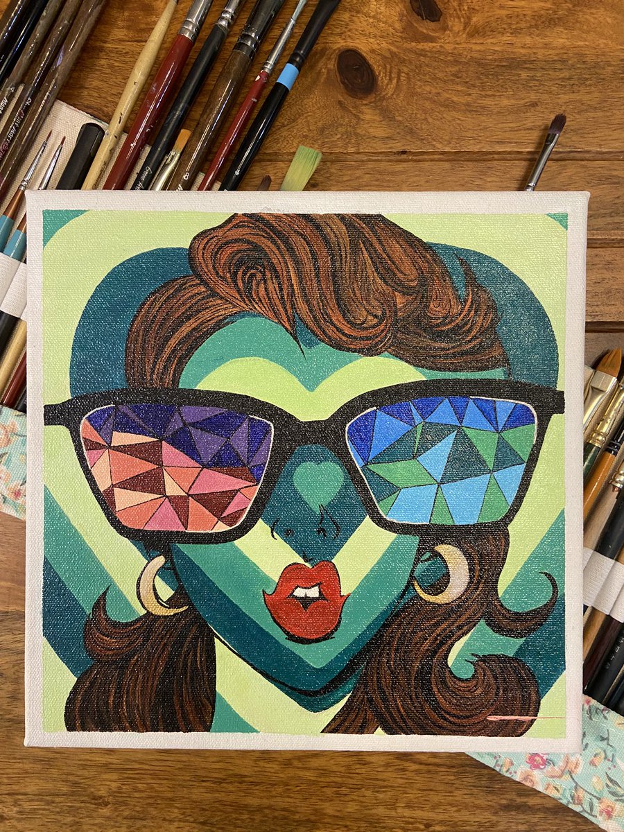 ladoatwork's tweet photo. This is what everyone is talking about.. 
Shoutout to all the #artistsontwitter 

#art #popart #painting #web3 #acrylicpainting https://t.co/4Vx2gTmGtq