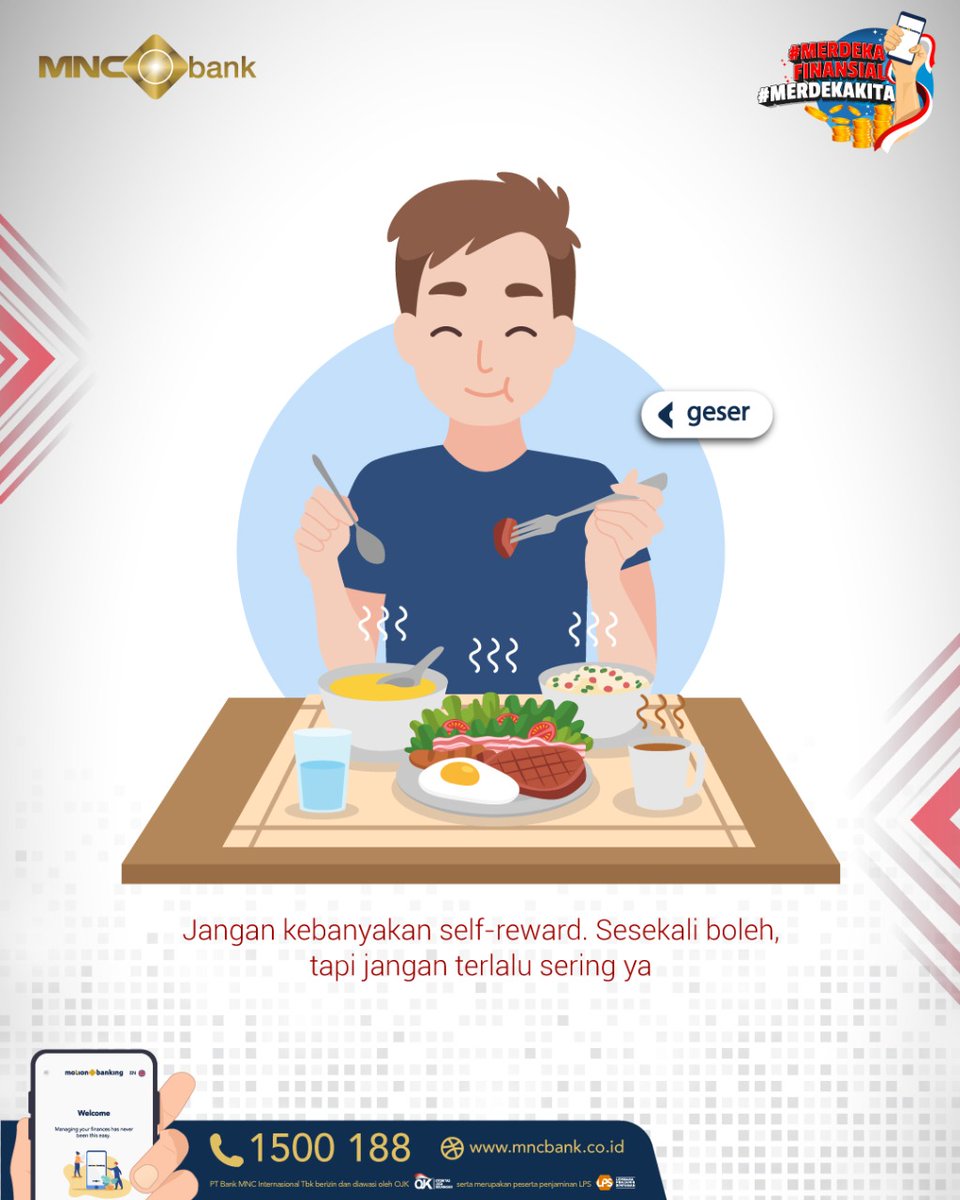 SINDOnews's tweet photo. GAWAT BANGET NIH!

Godaan ini itu bikin gaji cuma numpang lewat! 

Berikut tips buat Emenciers biar gajian gak cuma numpang lewat!

☎️ 1500188 | https://t.co/Rys0d2n723

#MNCBank #trulyyou #MerdekaFinansial #MerdekaKita https://t.co/Nhg9uEWoQu