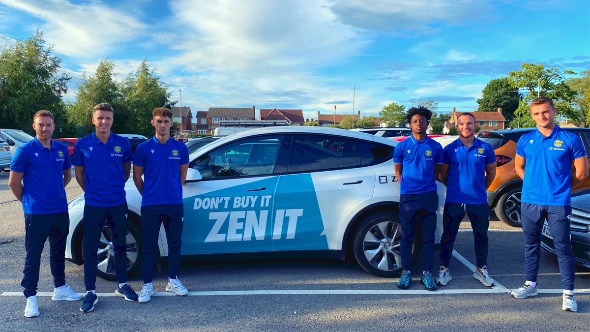 ZenAutoUK's tweet photo. The #ZenSquad on point π₯ @stockton_townfc ready to bring home the points again this weekend with a victory over @parksteelsfc. Let's 'ave it Anchors! β½οΈ https://t.co/OTaLPqkeEl
