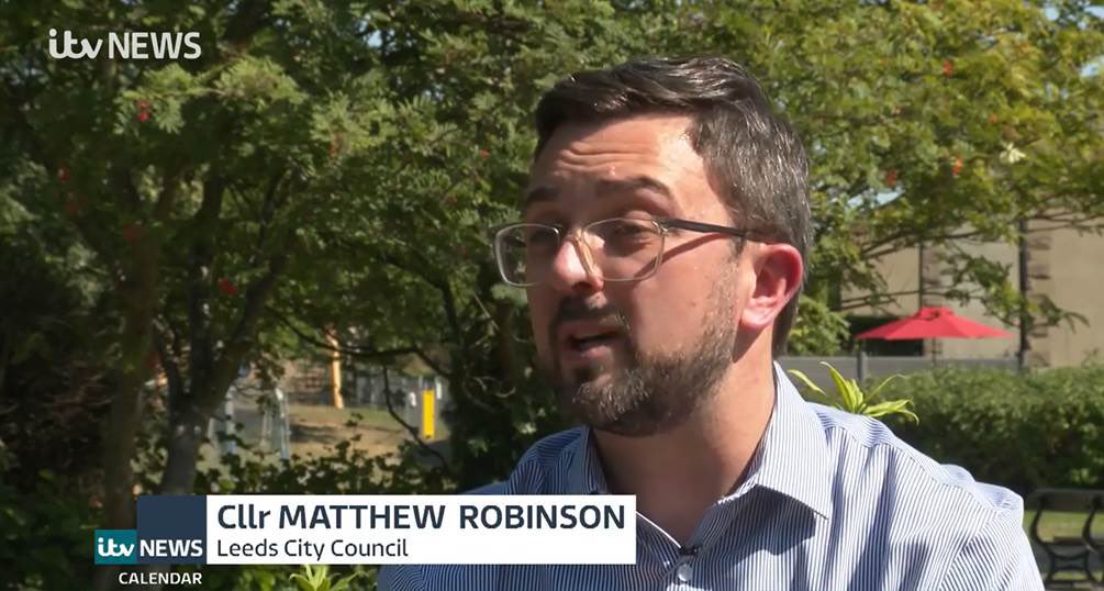 MrMatt_Robinson's tweet photo. I recently spoke about #LeedsFestival with @mattpriceitv @itvcalendar &amp; the work that’s been done with parish councils, WY Police, Leeds City Council and the festival organisers to address local concerns.

Remember there are road closures &amp; allow extra time for travel. https://t.co/27gNtpidrg