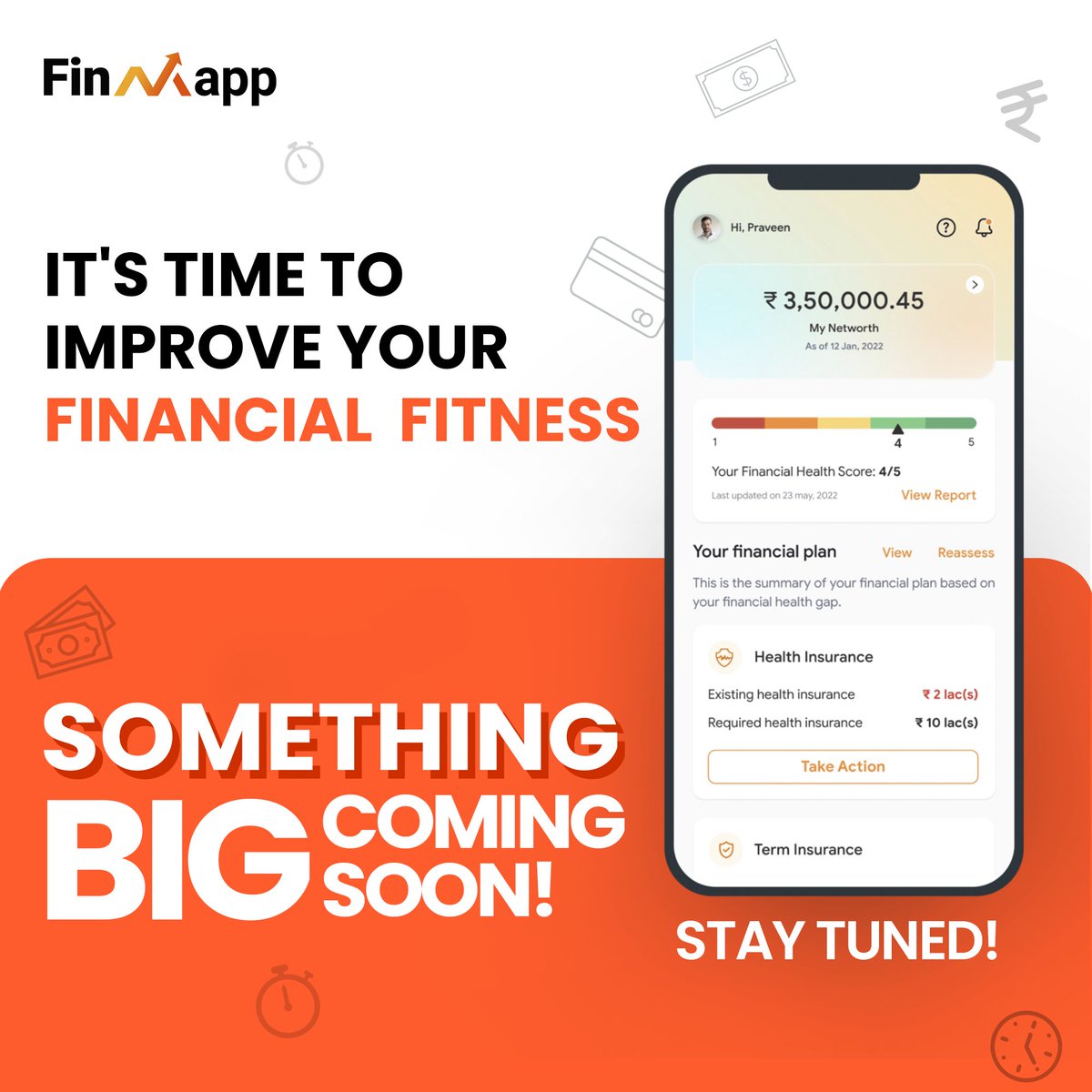 FinMapp's tweet photo. It's time to improve your financial fitness...

Stay tuned, something big coming soon!

#finmapp

.
.
.
.
.
.
.
#launch #applaunch #prelaunch #postlaunch #fintech #financeapp #finance #financetips #financialhealth #financefreedom #personalfinance https://t.co/Ivxcgq4Qq6