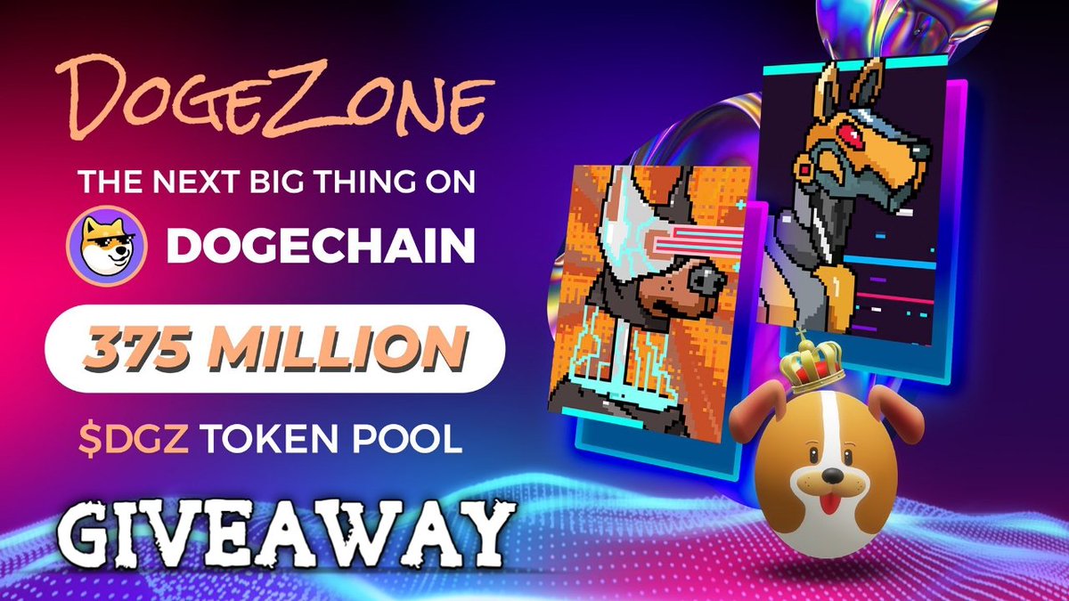 VirtualLand_'s tweet photo. 📣Massive #Giveaway 🔥

😱Huge  Reward Pool-
🎁 375 Milion DGZ Token ( Pancake Swap listed 😱 )

To Enter:
✅Follow @CB_SOLANA &amp; @NFTVenturePro &amp; @DogeZoneio
✅RT &amp; Tag 3 Frns
✅ Finish Tasks - https://t.co/gwvRbra2OW

 #Airdrop #FreeAirdrop #NFTVenture #CBSOLANA https://t.co/vQTmnDeDNO