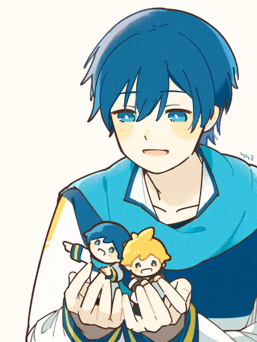 「落ちないようにね〜」 