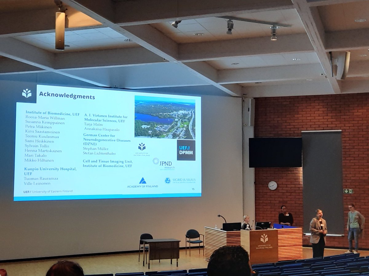 HiltunenLab's tweet photo. Congratulations Heli for your outstanding presentation at the DPMM seminar day @UEF_DPMM , @UniEastFinland https://t.co/T06NQpawfK