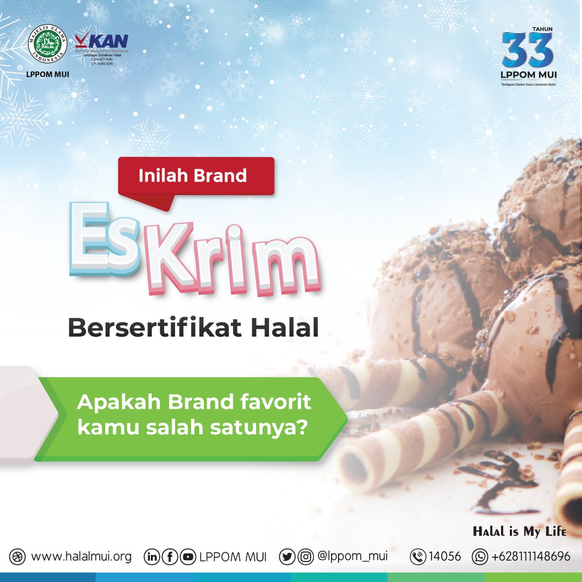 lppom_mui's tweet photo. #sobatlppom, inilah daftar es krim yang telah bersertifikat halal melalui LPPOM MUI.
.
#daftar #list #eskrim #sertifikasihalal #lph #lppommui #halalmui #info #news #update #kamuharustau https://t.co/LwPnPwUczP