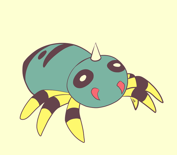 _AllOverYou_'s tweet photo. "Hi Twitter."
"...Ah- Ah-"
*sneezes little patch of web*
"...Hi."
#pkmnrp/#pmdrp/#mvrp/#sfwrp https://t.co/uqggy0xDs6