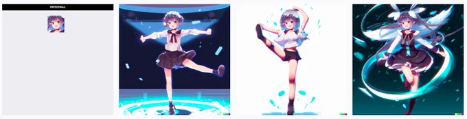 text-to-image はまだキャラクターの顔を綺麗に書くことはできないので、別AIでキャラクターの顔を生成し、text-to-imageのoutpaintingでバストアップ、全身を生成しています。キャラクター生成には「彩ちゃん」というサービスを利用しました。 