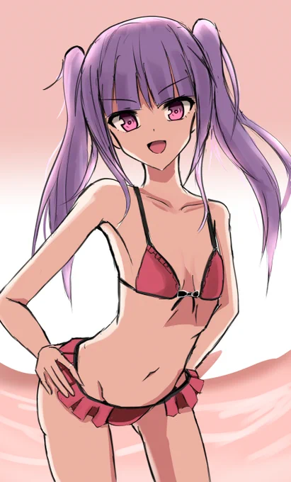 水着綾香お嬢様。ざっくりカラーラフまで 