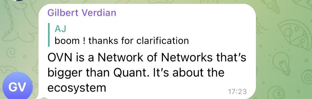 SanNL11's tweet photo. Token > stock

$QNT https://t.co/a8sqKReegS