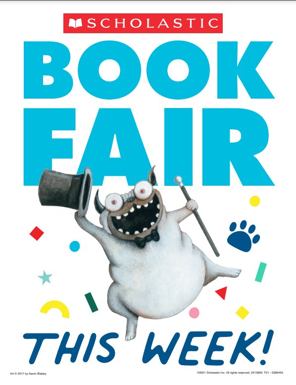 You can almost smell that new book excitement!
It's Scholastic Book Fair time! From August 29th-September 2nd, your student can experience the limitless possibilities found in a new book. Every purchase supports our school. scholastic.com/bf/middleridge… #ScholasticBookFairs