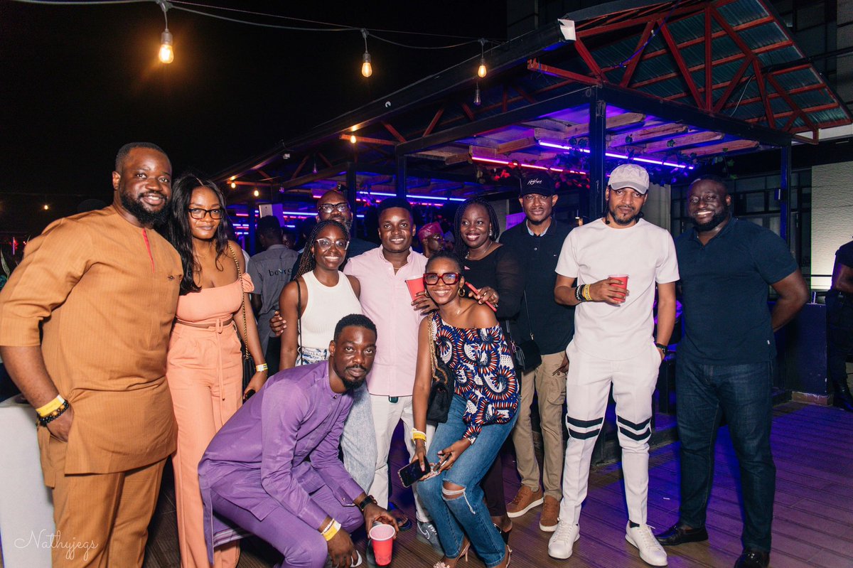 moniepoint's tweet photo. We had a great time bonding with our tech fam over drinks and conversations at the Lagos #FintechHappyHour organised by @twifintech.
Our #Aptians came with the good vibes as usual 😉
#TeamApt #TechCommunity https://t.co/7bb8U0s9TO