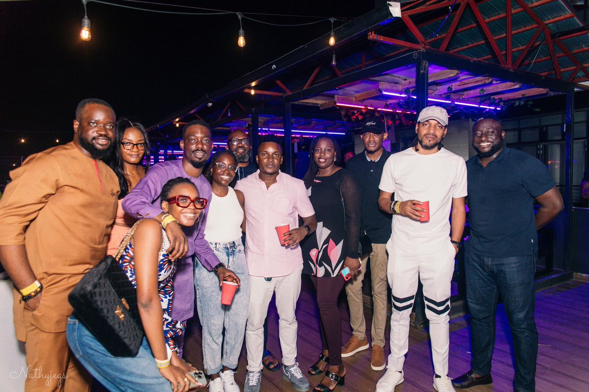 moniepoint's tweet photo. We had a great time bonding with our tech fam over drinks and conversations at the Lagos #FintechHappyHour organised by @twifintech.
Our #Aptians came with the good vibes as usual 😉
#TeamApt #TechCommunity https://t.co/7bb8U0s9TO