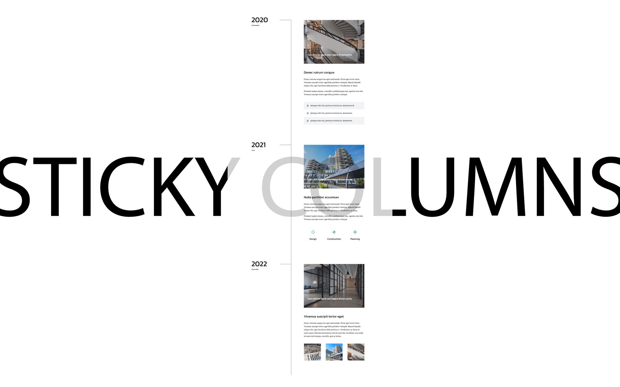Sticky Column Design ThemeFusion on Twitter: