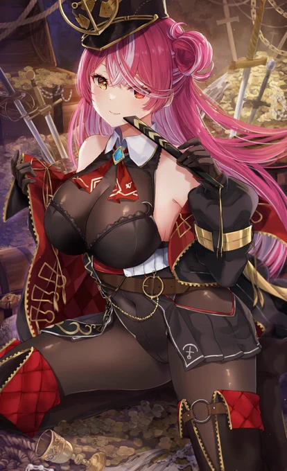 #マリンのお宝船長〜 新衣装もすごく好き 