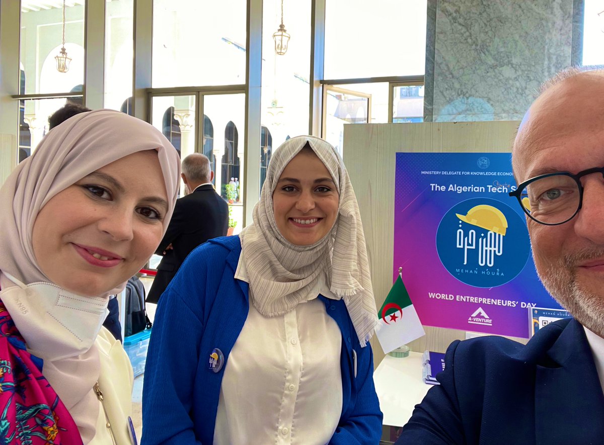 RiouxRemy's tweet image. Une belle matinée avec l’écosystème #Startup en Algérie 🇩🇿 lors de la visite du Pdt @EmmanuelMacron. Avec @Xavier75 @RodolpheSaade @BrunoBonnellOff @NicolasDufourcq @antoine_petit_ @SamirAbdelkrim pour présenter notre action 🇫🇷 dt celle de @AFD_France @Proparco &amp;amp; @DigitalAfrica__