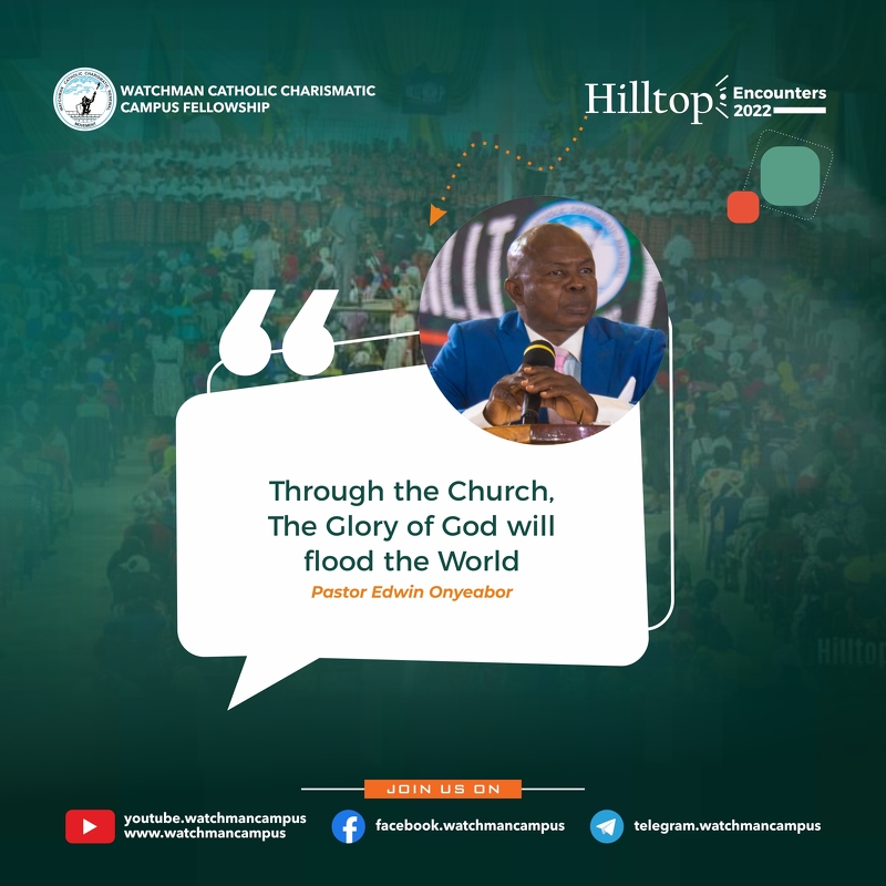 WatchmanCampus's tweet photo. HILLTOP ENCOUNTERS 2022 (WESTERN REGION)
Theme: The earth shall be filled with the glory of the Lord

God is moving greatly among men!

Join us on FB, YouTube, Telegram @Watchmancampus

#hilltopencounters2022

#hilltopencounters

#glory

fo

https://t.co/mc6xlceLXj https://t.co/a4yo9LoYI5