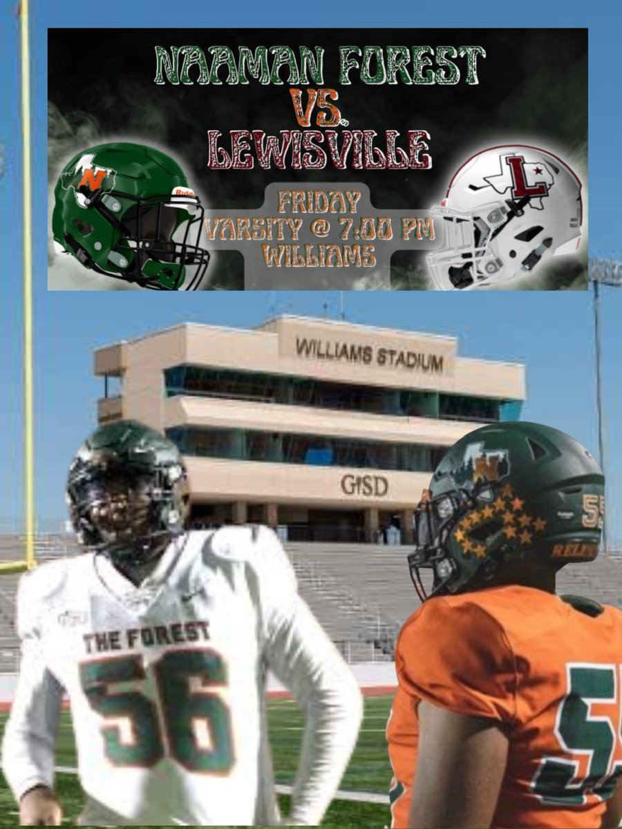 Naaman_Football's tweet photo. Nothing better than OPENING DAY! The Rangers kick off the 2022 Campaign tonight!! #WAM #TheForest 

🏈 Game #1 
🆚 Lewisville 
🗓 August 26, 2022 (Friday) 
🕑 7:00pm
📍 Williams Stadium (Garland, Tx) https://t.co/Hh6AtDyIPE