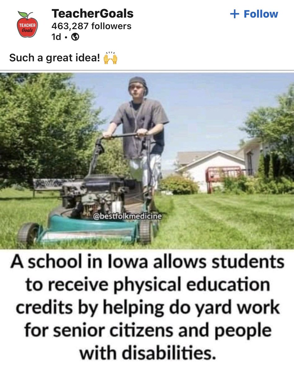 _egallagher's tweet photo. Wonderful Idea for our Youth… https://t.co/OQkHkFuqzI