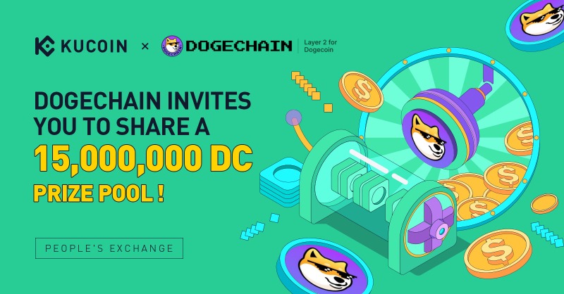 kucoincom's tweet photo. Celebrating #Dogechain $DC being listed on #KuCoin: Share a 100 Million $DC Prize Pool!

Activity details: https://t.co/zxOS0qQx0z

🎁 15,000,000 $DC Airdrop 🎁

✅ Follow @kucoincom @DogechainFamily &amp; RT

Complete the gleam tasks to win an equal share of the prize pool! ⬇️⬇️